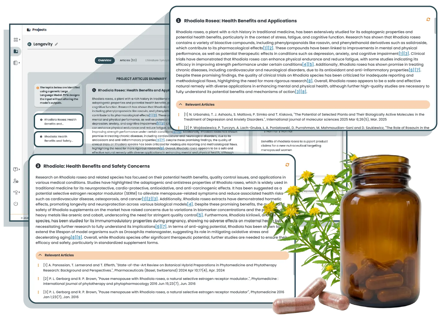 Find the one paragraph in 500 papers that actually matters.