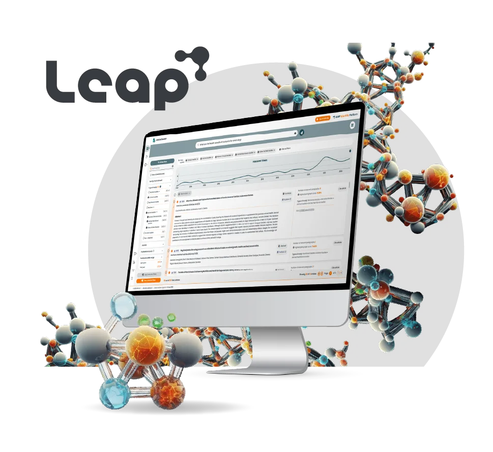 Evidence synthesis and bioactive discovery, at platform speed.